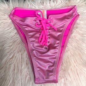J. Valentine all tied up high cut rave bottoms